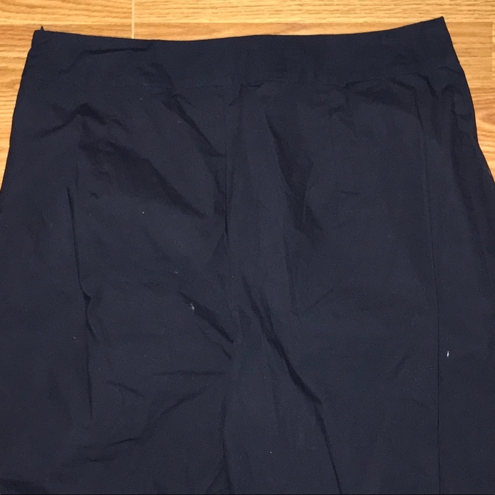River Island blue ruffle Capri pants size 10 NWT‎ - Picture 4 of 8